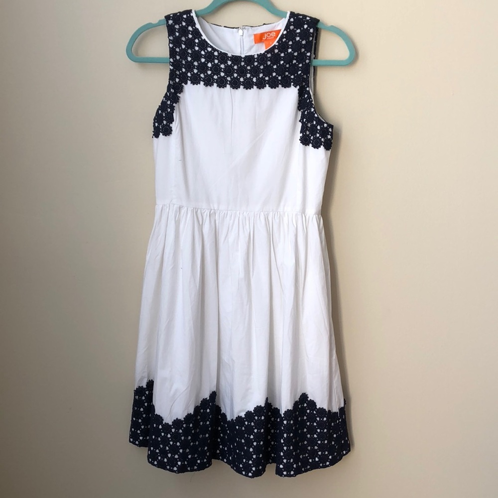 NWOT Joe Fresh Eyelet Detailed Dress Size 4